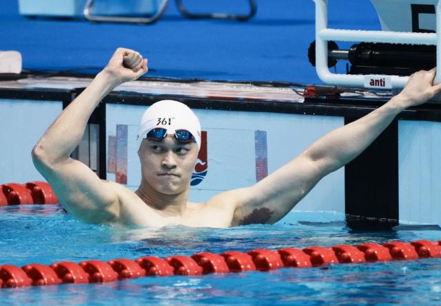 开云-孙杨400自3分49秒58夺冠 归来在国内依然能打